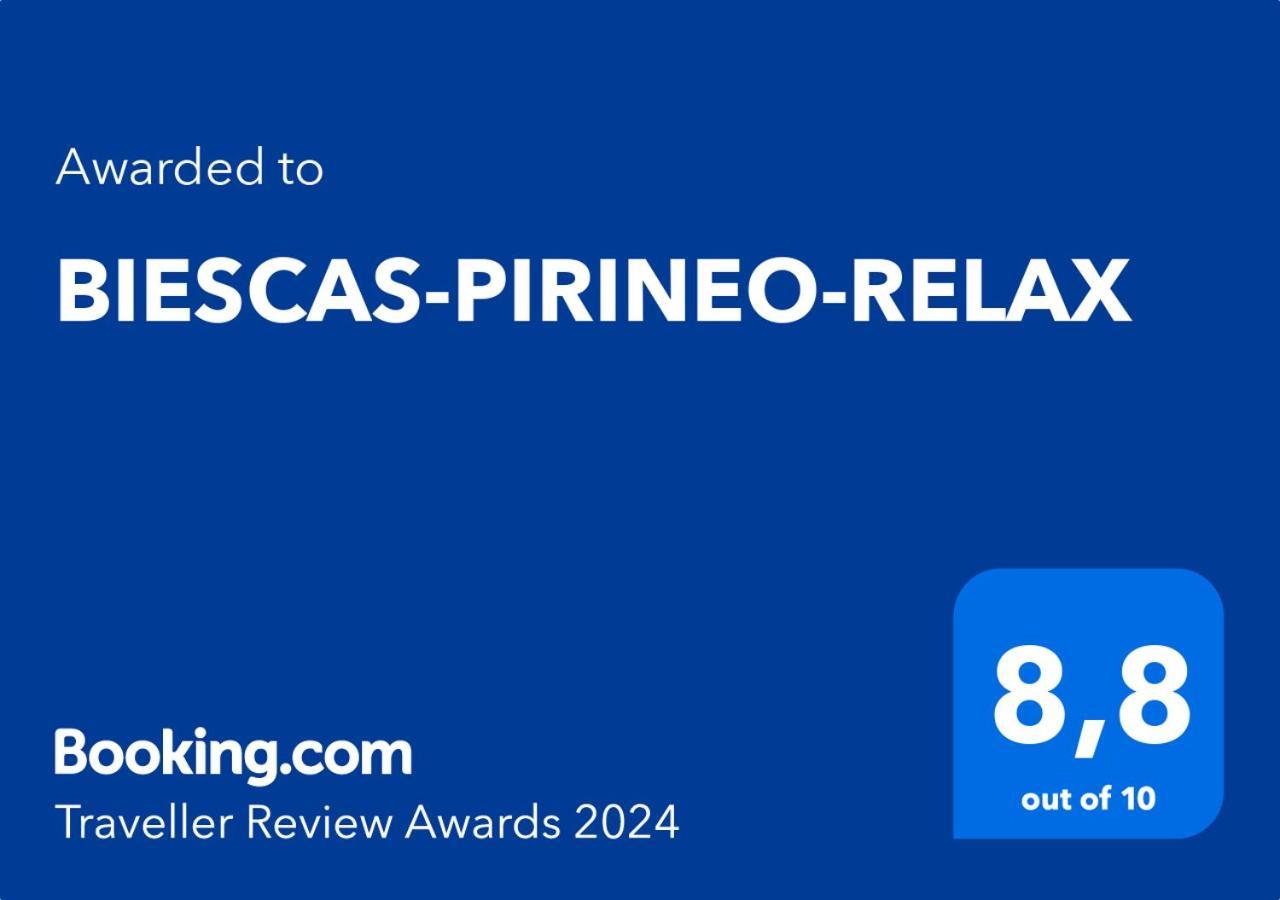 Апартаменты Biescas-Pirineo-Relax Экстерьер фото